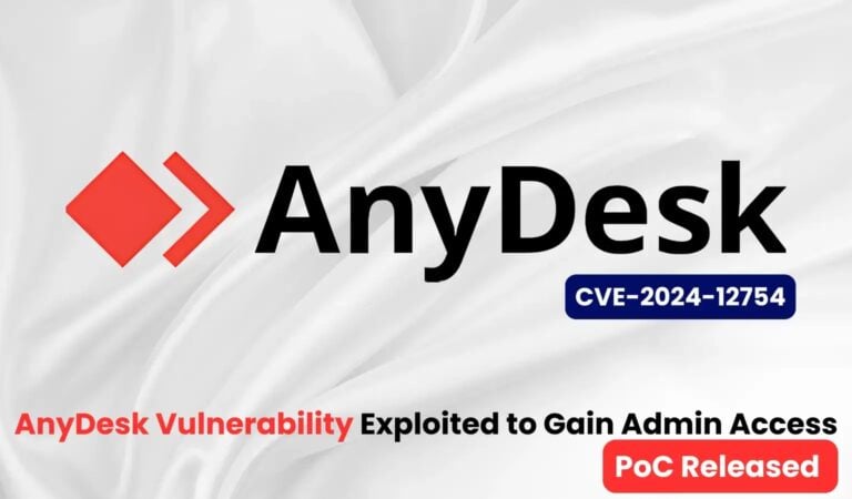 سوءاستفاده از آسیب‌پذیری AnyDesk (CVE-2024-12754) برای دسترسی به سطح مدیر